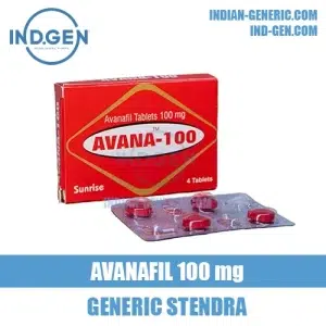 AVANA 100 mg avanafil stendra india