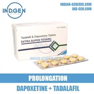 EXTRA SUPER TADARO tadalafil dapoxetine cialis india