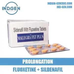 MALEGRA FXT PLUS fluoxetine sildenafil viagra india