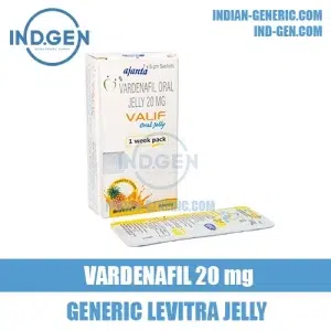 VALIF ORAL JELLY vardenafil levitra india