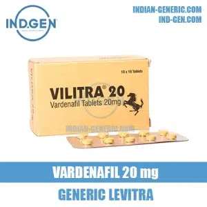 VILITRA 20 mg vardenafil levitra india